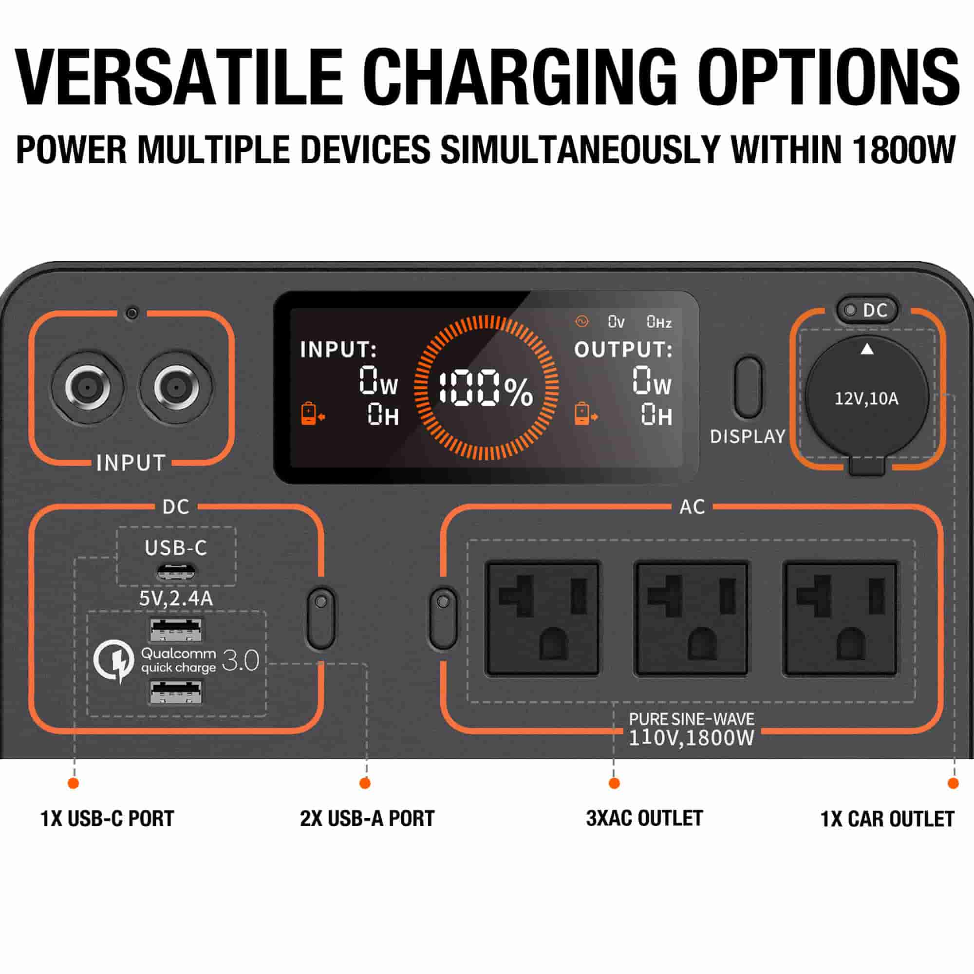 Jackery Explorer 1500 Portable Power Station (Refurbished) - Image 4