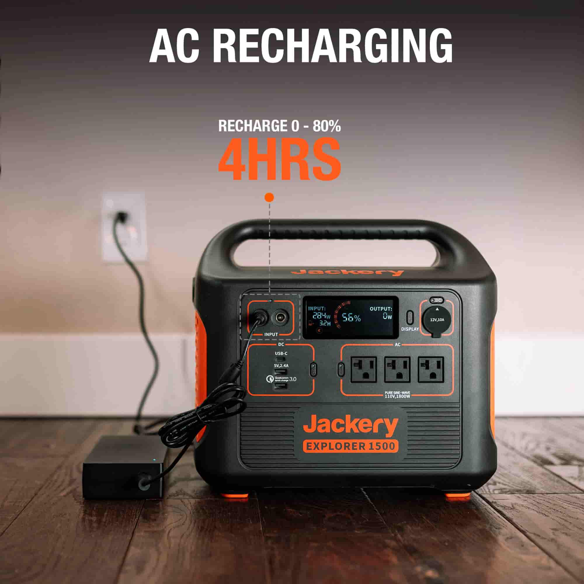 Jackery Explorer 1500 Portable Power Station (Refurbished) - Image 5