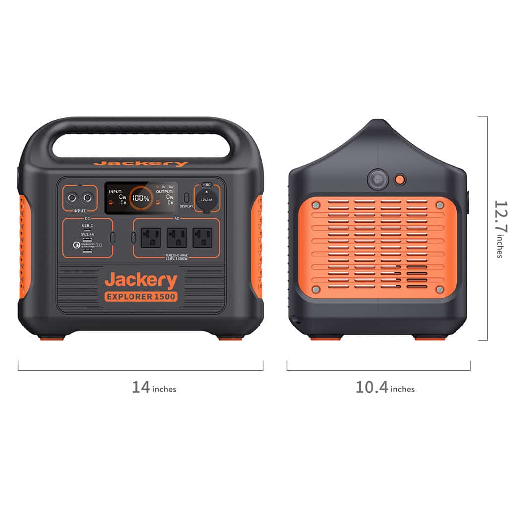 Jackery Explorer 1500 Portable Power Station (Refurbished) - Image 8