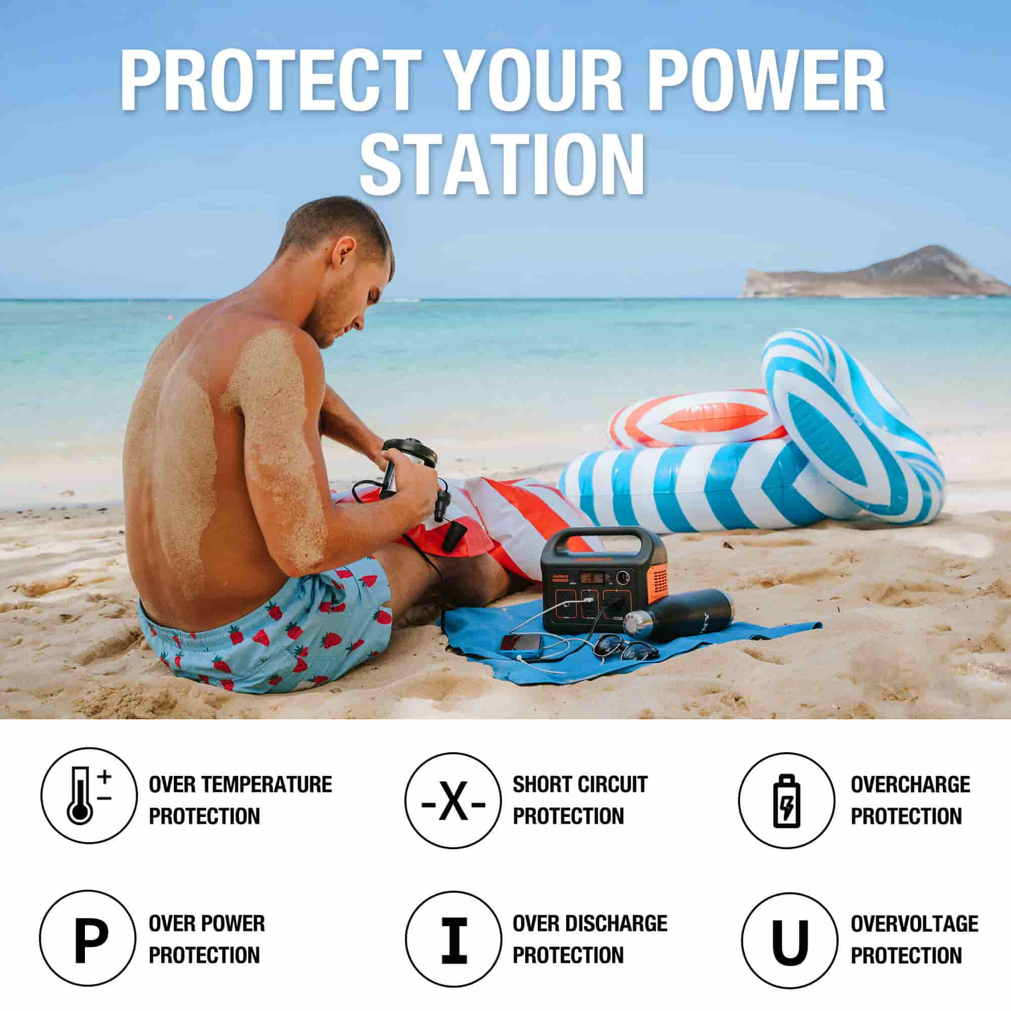 Jackery Explorer 240 Portable Power Station (Refurbished) - Image 8