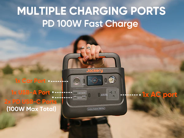 Jackery Explorer 300 Plus Portable Power Station - Image 7