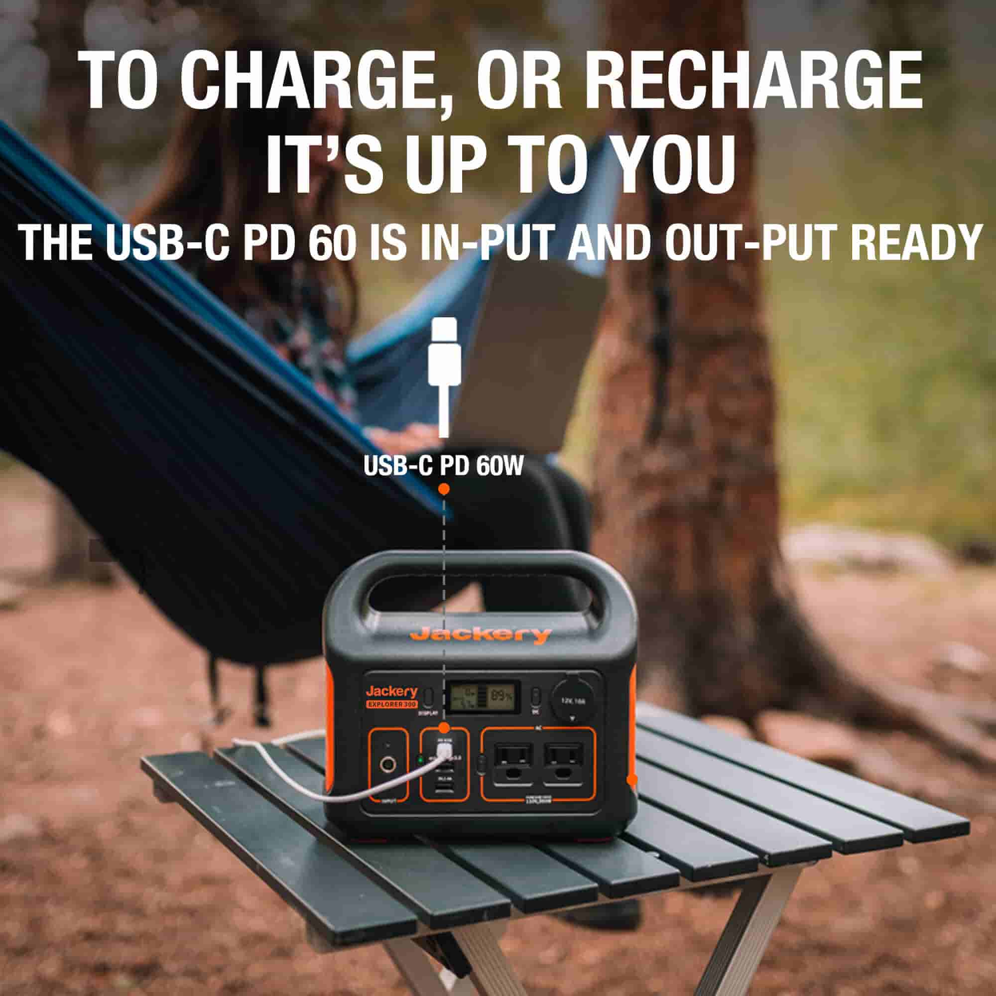 Jackery Explorer 300 Portable Power Station (Refurbished) - Image 5