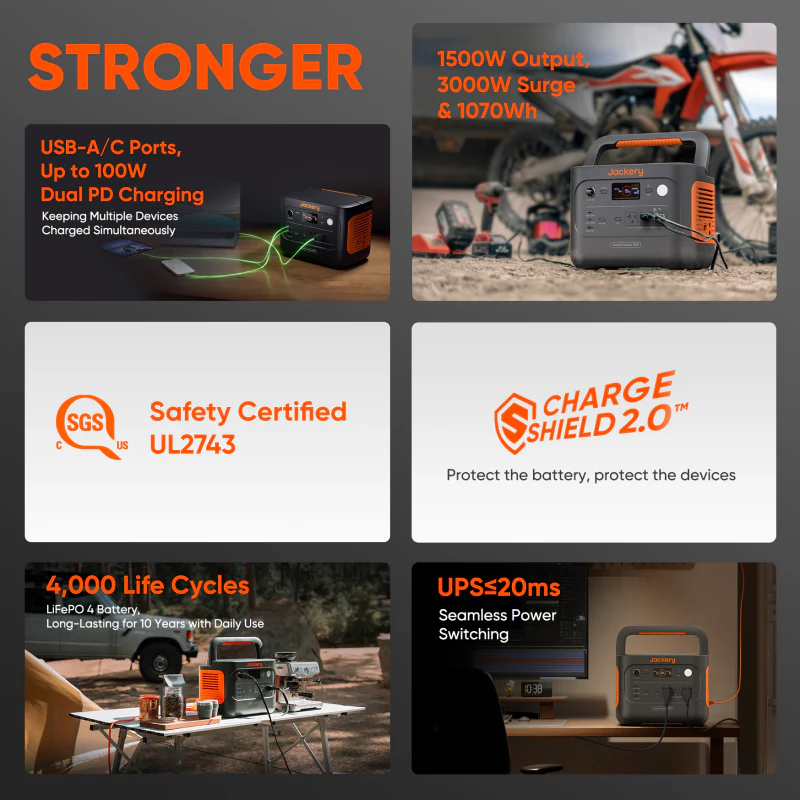 Jackery Solar Generator 1000 v2 - Image 3